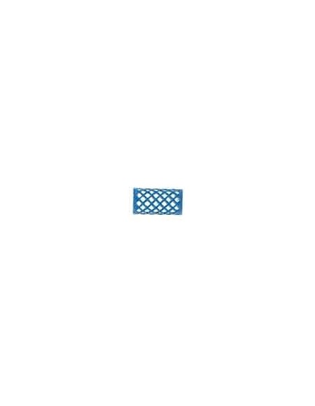 Rouleaux Velours Bleu Diam 21mm long45 mm X12
