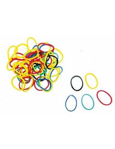 Elastique Bracelet Mini Multicolor 16Mm Sach.100Gr