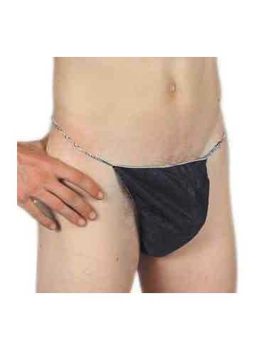Slip jetable Homme Noir  T-Xl X50