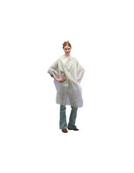 Poncho Usage Unique Blanc X20