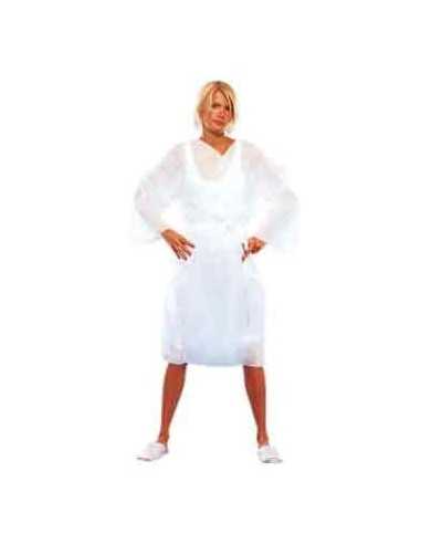 Peignoir Medium Blanc X10 Non Tissé