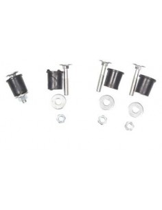 KIT 4 Vis+Caoutchouc Fix CUVET CERAMIQUE