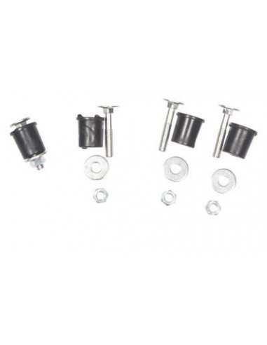 KIT 4 Vis+Caoutchouc Fix CUVET CERAMIQUE