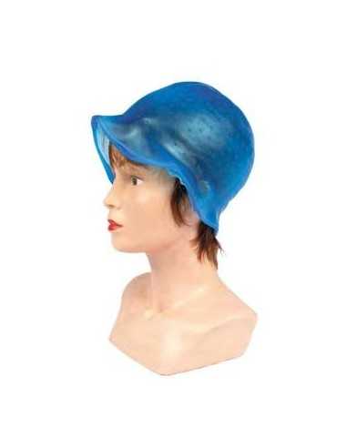 Bonnet Slicone Bleu avec crochet