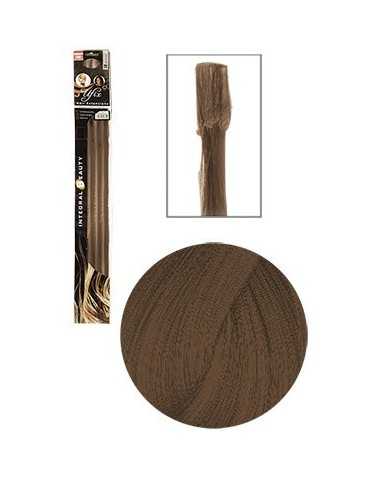 Extension Naturel Blond Foncé 6  * 12 avec Colle