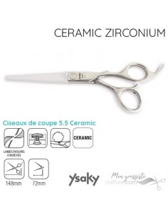 Ciseaux Ysaky Hotynium  3 Blue Scul65St Vn