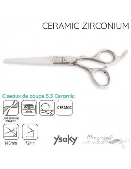 Ciseaux Ysaky Hotynium  3 Blue Scul65St Vn