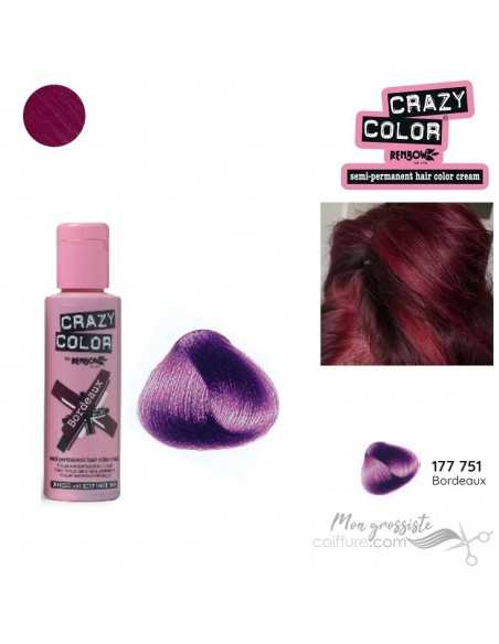 Coloration Crazy Color bordeaux Flac.100ml