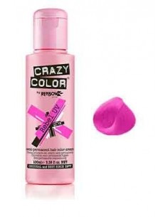 CRAZY COLOR 100ml NEON UV ROSE REBEL          P-TF