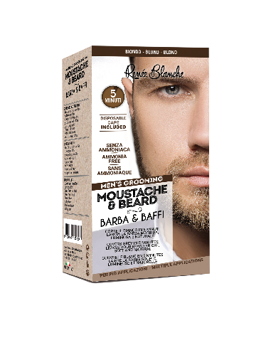 KIT COLORATION BARBE ET MOUSTACHE BLOND          P