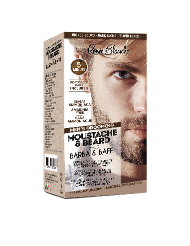 KIT COLOR.BARB.MOUST.BLOND FONCE 20ml+Ox20ml++++ P