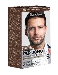 KIT COLORATION HOMME N-3 CHATAIN FONCE           P