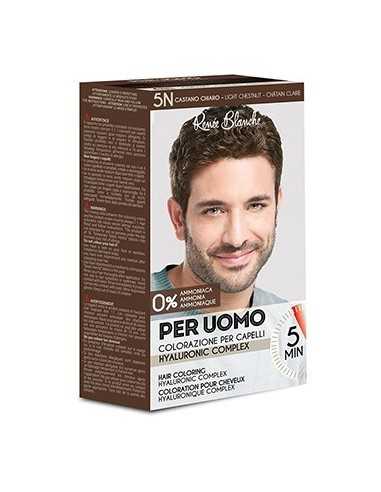 KIT COLORATION HOMME N-5 CHATAIN CLAIR           P