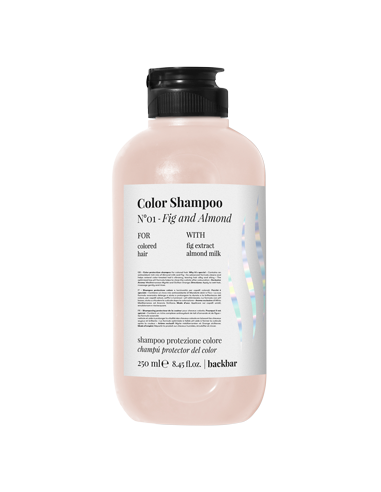 SHAMP BACK BAR 250ML CHEVEUX COLORE N°1          P