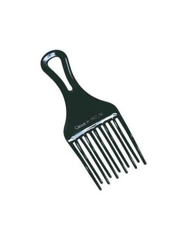 PEIG AFRO TUNEL CENT.    11 DT NOIR  L.13cm      P