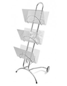 00-MAGAZINE TROLLEY KRYSTAL CHARIOT JOURNAUX P