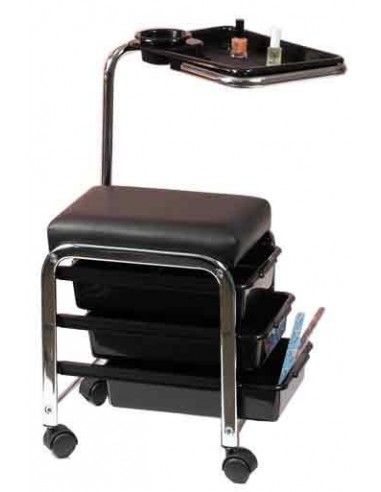 TABOURET MANISIT  3 TIR+TABLET NOIRE             P