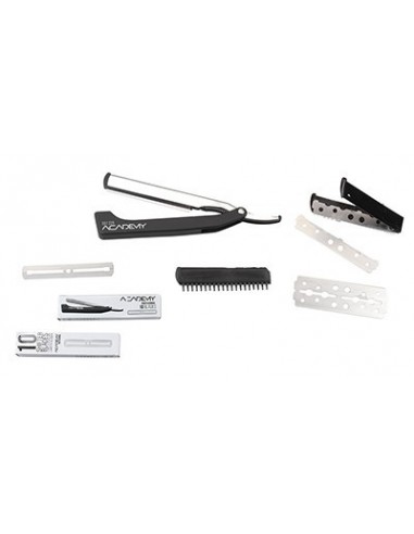 RASOIR ACADEMY SHIFT.LONG AVEC 10 LAMES MINI     P