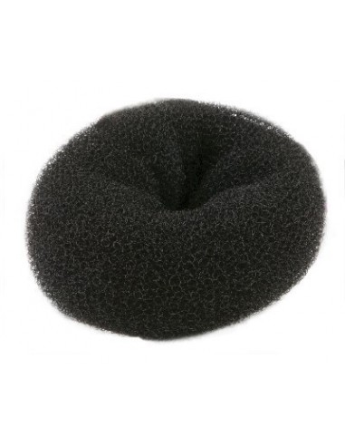 CREPON ECO CHIGNON POUF.9CM NOIR H3.5         TF-P