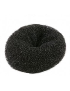 CREPON ECO CHIGNON POUF.12CM NOIR H5          TF-P