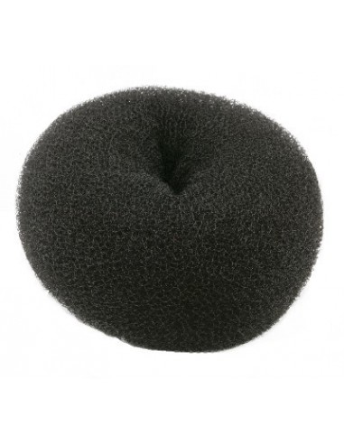 CREPON ECO CHIGNON POUF.14CM NOIR    H6       TF-P