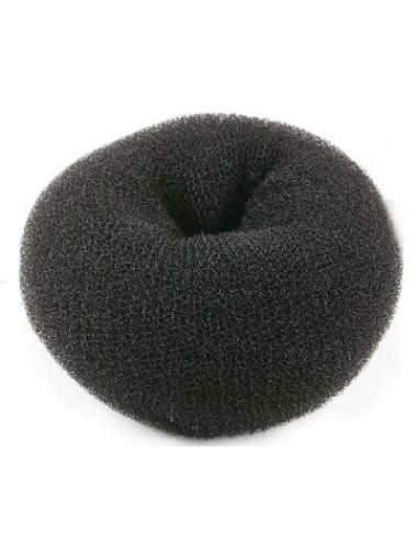 CREPON ECO CHIGNON POUF.17CM NOIR H8          TF-P