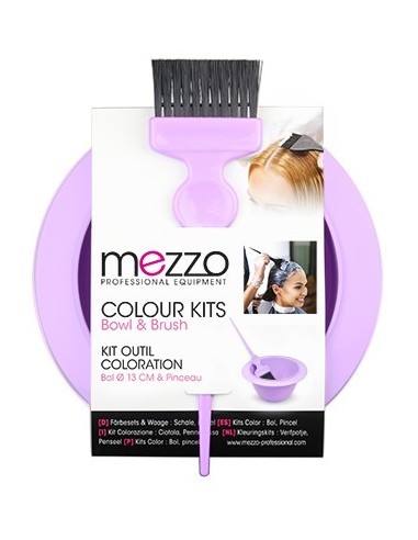 KIT COLOR POURPRE BOL+PINCEAU                    P