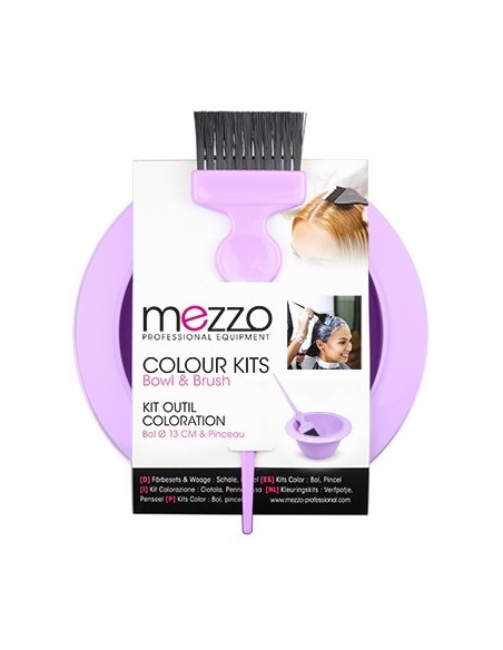 KIT COLOR POURPRE BOL+PINCEAU                    P