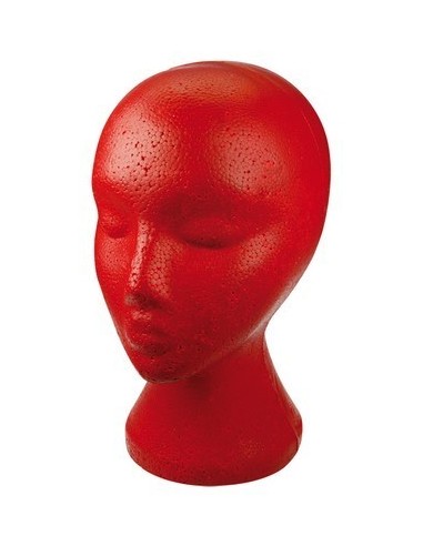 00-TETE POLYST.PEINTUR.ROUGE BELFI               P