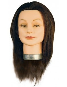 TETE SUZAN CHEVEUX NATURELS 30-35cms             P