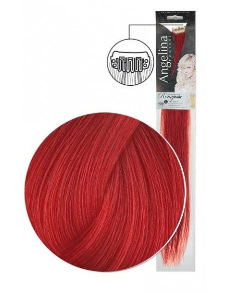 MECHEX AG-CT REMYHAIR 2 CLIPS ROUGE 7x45cm x1 TF-P