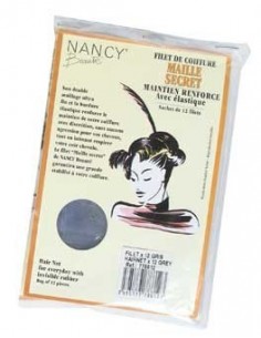 FILET NANCY MAILLEx12 GRIS  COIFFURE             P
