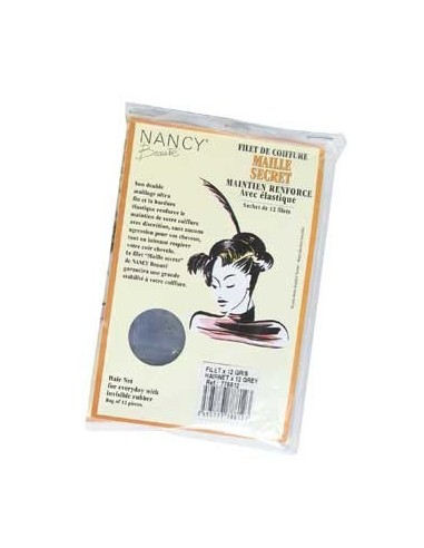 FILET NANCY MAILLEx12 GRIS  COIFFURE             P