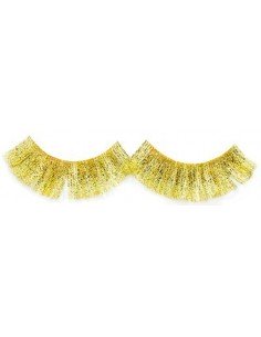 FX CILS CRAZY PARROT DORE  x2 AVEC COLLE      TF-P
