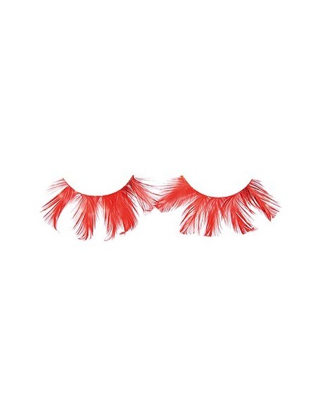 FX CILS CRAZY PLUME ROUGE  x2 AVEC COLLE      TF-P