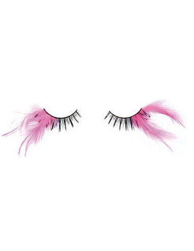 FX CILS CRAZY PLUME NOIR+FUSHIA  x2 AvecCOLLE TF-P