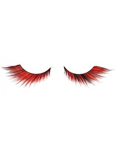 FX CILS CRAZY PLUME FLAMME ROUGE x2 AvecCOLLE TF-P