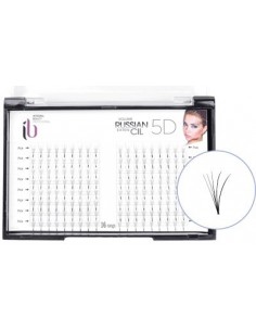 EXTENS.RUSSE-5D FX-CIL-C SOIE 10MM x160  PLAQ P-TF