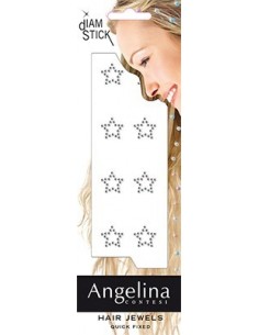 DIAM-STICK CARTE 8 ETOILE CRYSTAL 2MM AG-CONT TF-P