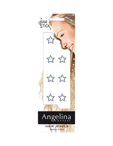 DIAM-STICK CARTE 8 ETOIL.BLEU SAPH 2mmAG-CONT TF-P