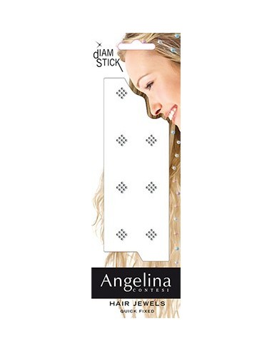 DIAM-STICK CARTE 10 SQUAR CRYSTAL 2mm AG-CONT TF-P