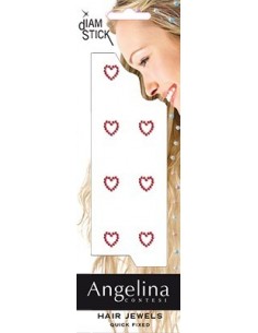 DIAM-STICK CARTE 8 LOVE ROUGE    2MM AG-CONT  TF-P