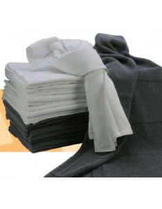 SERV MICROFIBRE x12 BLANCHE 50*90CM              P