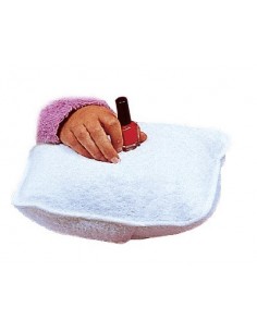 COUSSIN MANUCURE PRADO 29x29x4CM EPONGE BLANC    P