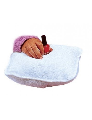 COUSSIN MANUCURE PRADO 29x29x4CM EPONGE BLANC    P