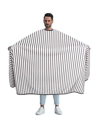 MAXI CAPE- RAYEE 5 CLIPS GRIS BARBER             P