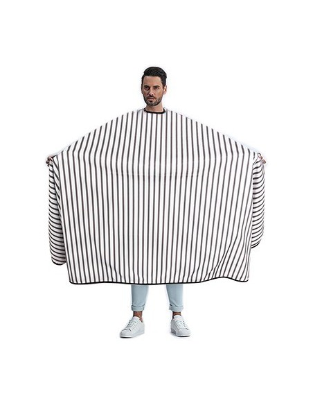 MAXI CAPE- RAYEE 5 CLIPS GRIS BARBER             P