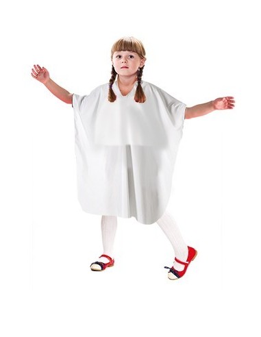 PEIGNOIR CAPE BLANC ENFANT VELCRO SIMPLY      TF-P