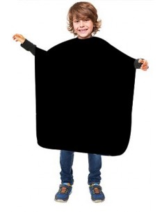 PEIGNOIR CAPE NOIR ENFANT VELCRO SIMPLY       TF-P