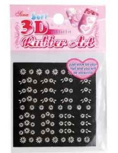 00-SINA-MANUC DECOR ONG FLEUR ARGENT XST139   TF-P